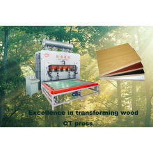 laminate short cycle press machine/wood glue laminating press